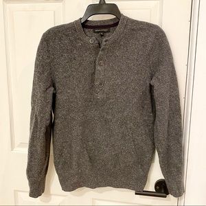 Banana Republic wool blend henley sweater